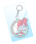 個包装済みアクリルキーホルダー